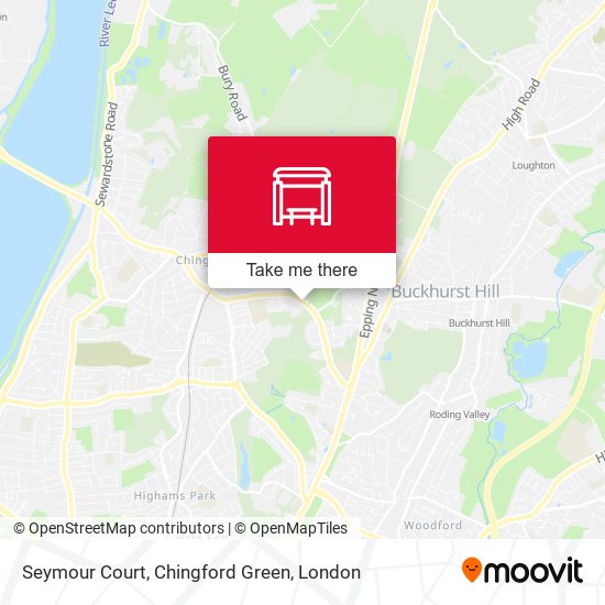 Seymour Court, Chingford Green map