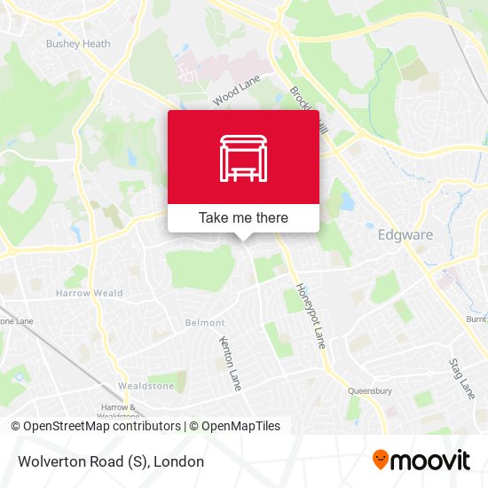 Wolverton Road (S) map