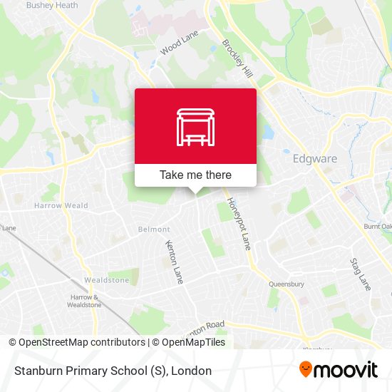 Stanburn Primary School map