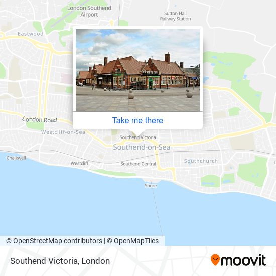 Southend Victoria map