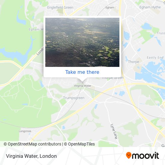 Virginia Water map