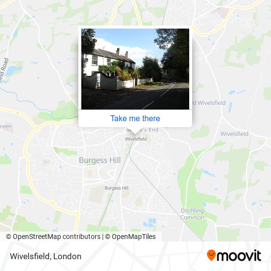 Wivelsfield map