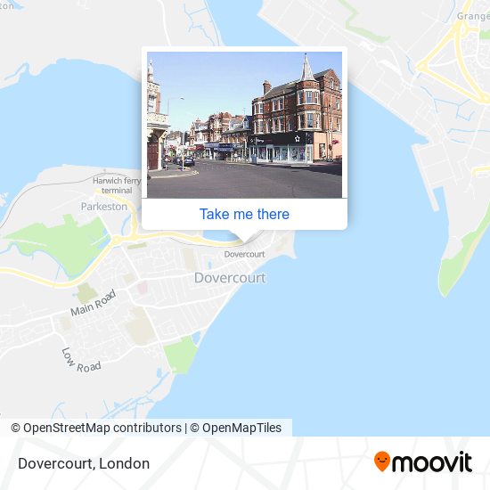 Dovercourt map