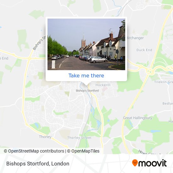 Bishops Stortford map