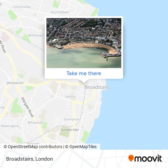 Broadstairs map