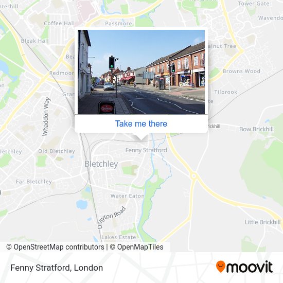 Fenny Stratford map