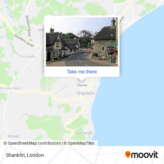 Shanklin map