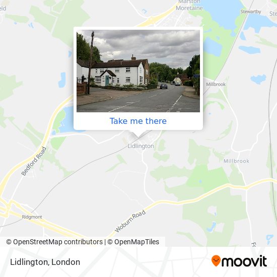 Lidlington map