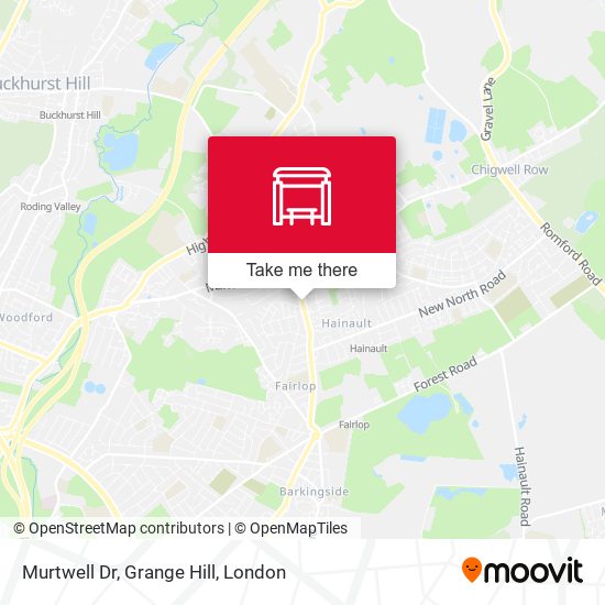 Murtwell Dr, Grange Hill map