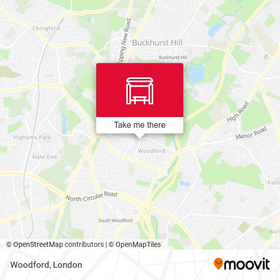 Woodford map
