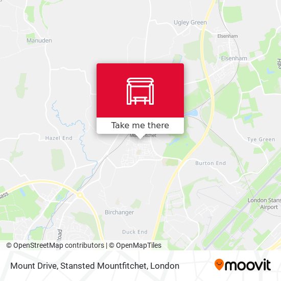 Mount Drive, Stansted Mountfitchet map