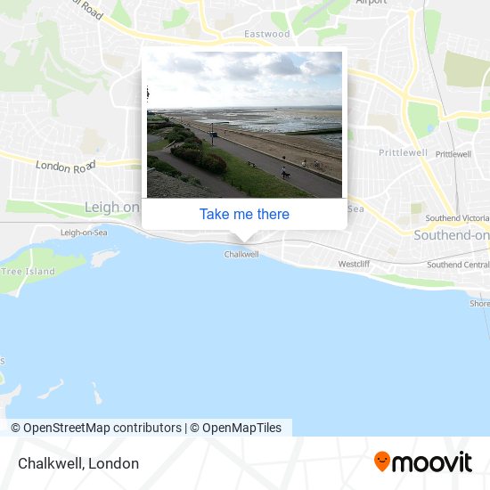 Chalkwell map