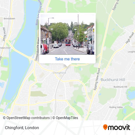 Chingford map