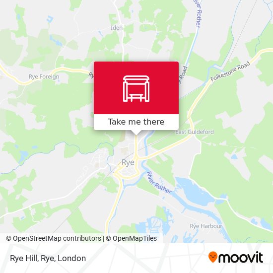 Rye Hill, Rye map