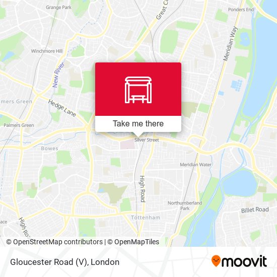 Gloucester Road (V) map