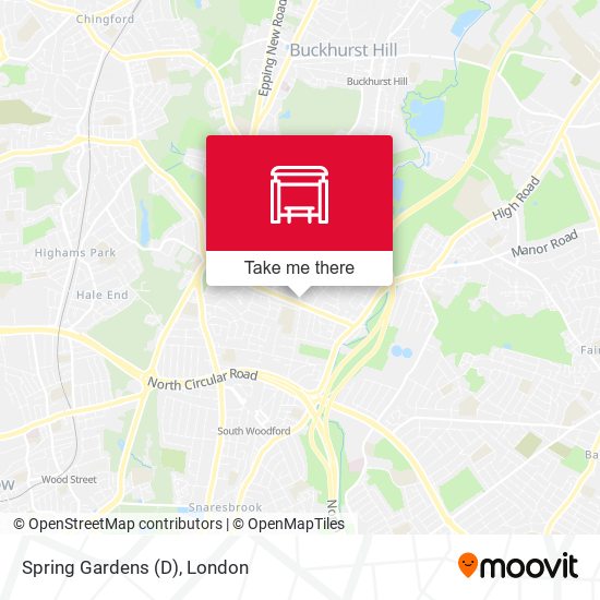 Spring Gardens (D) map