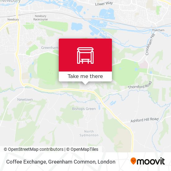 Coffee Exchange, Greenham Common map