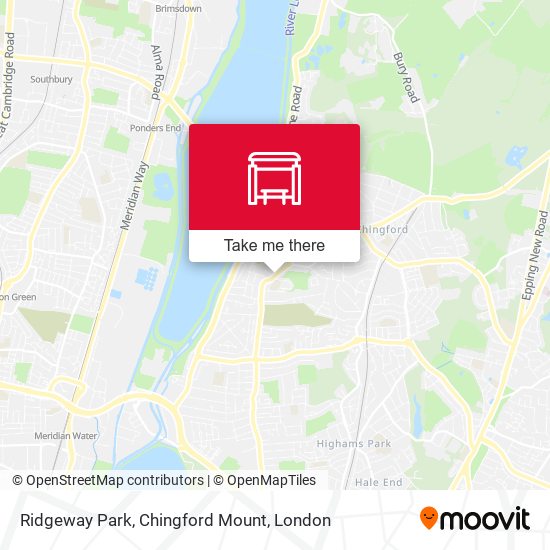 Ridgeway Park, Chingford Mount map