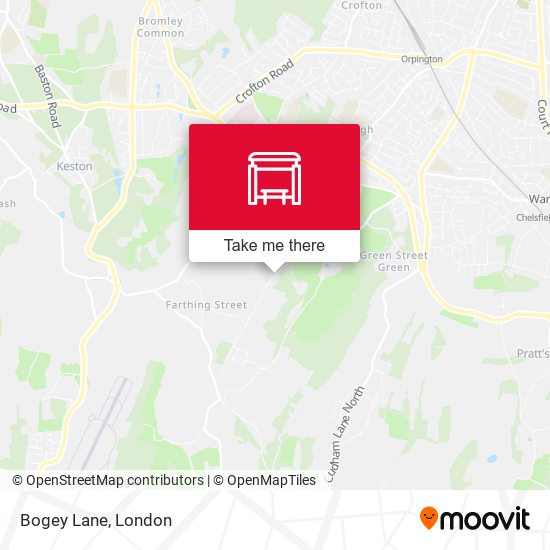 Bogey Lane map