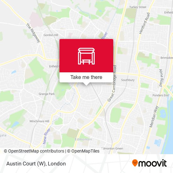 Austin Court (W) map