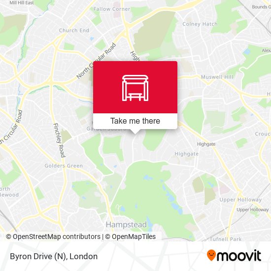 Byron Drive (N) map