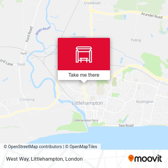 West Way, Littlehampton map