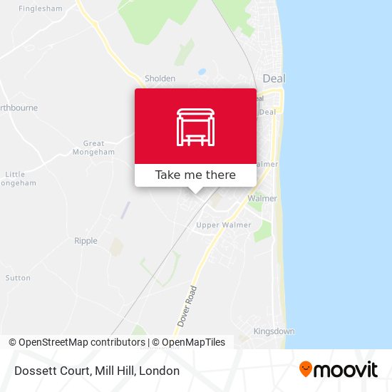 Dossett Court, Mill Hill map