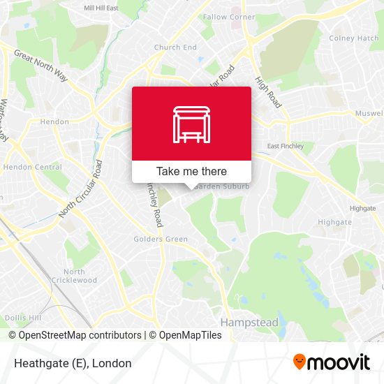 Heathgate (E) map