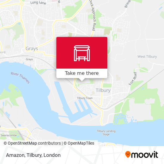 Amazon, Tilbury map