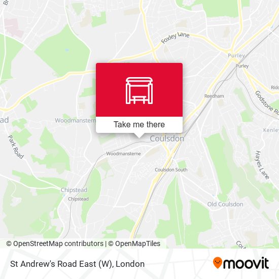 St Andrew's Road East (W) map