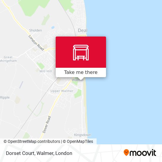 Dorset Court, Walmer map