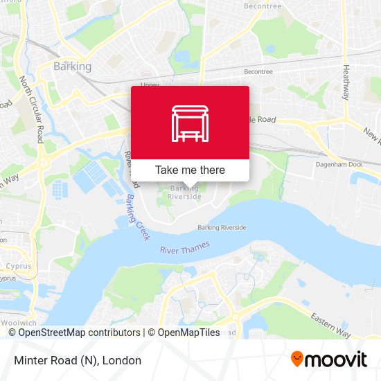 Minter Road (N) map