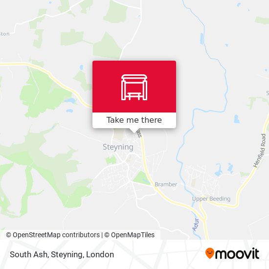 South Ash, Steyning map