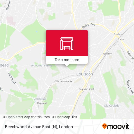Beechwood Avenue East (N) map
