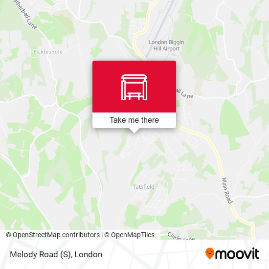 Melody Road (S) map