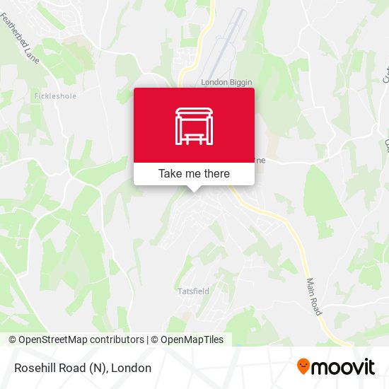 Rosehill Road (N) map