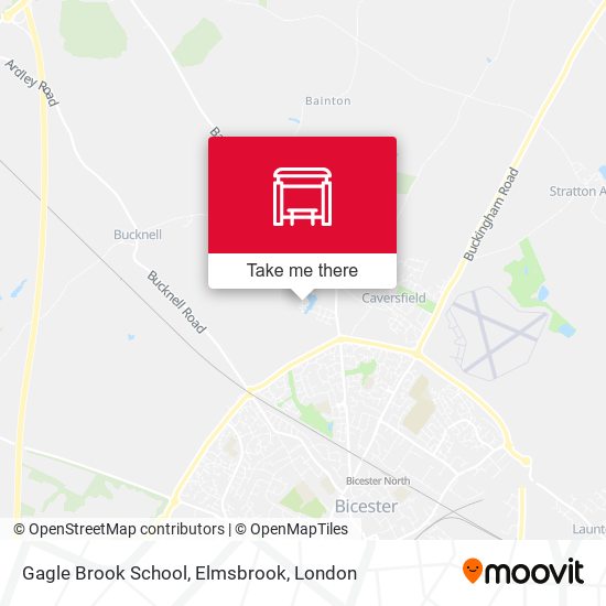 Gagle Brook School, Elmsbrook map