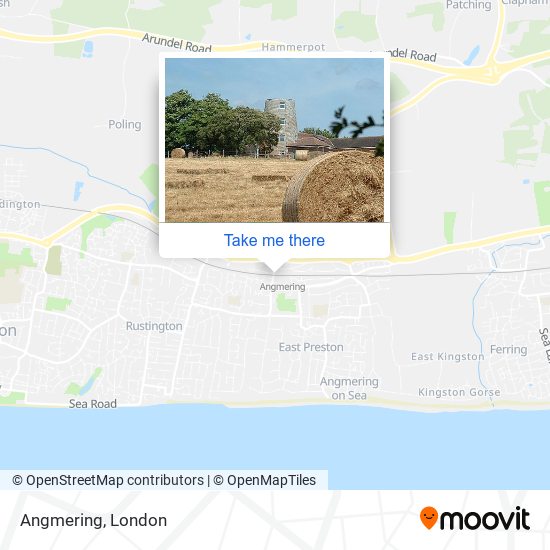 Angmering map