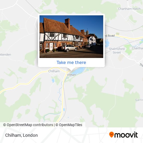 Chilham map