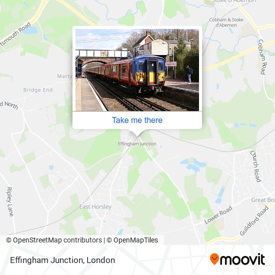 Effingham Junction Stop Routes Schedules And Fares 8906