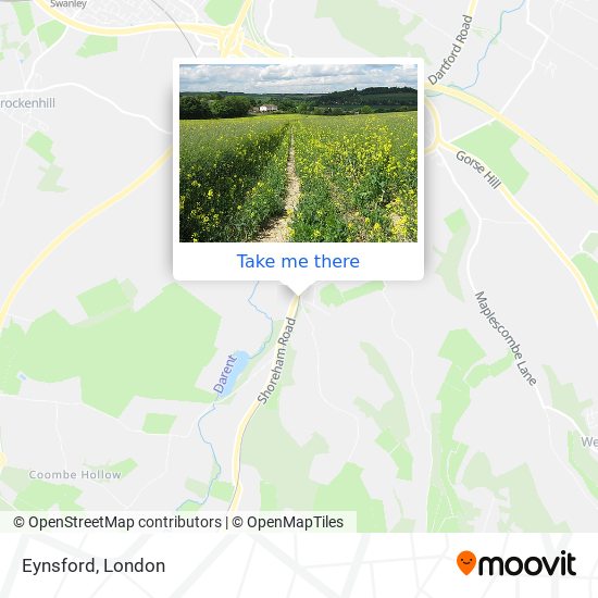 Eynsford map