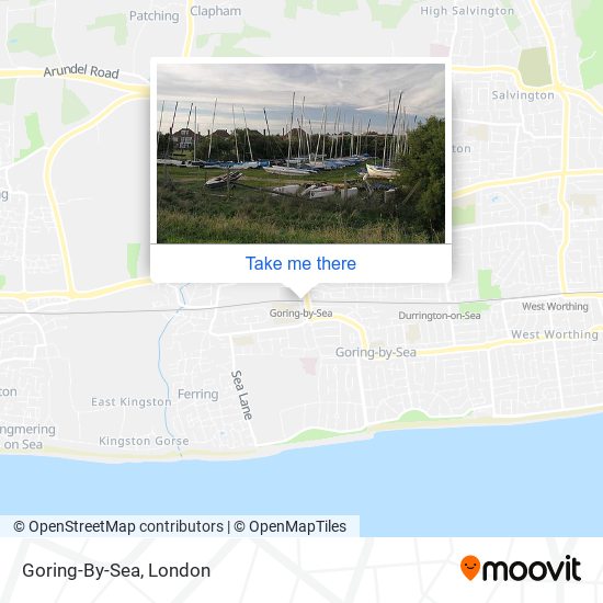 Goring-By-Sea map