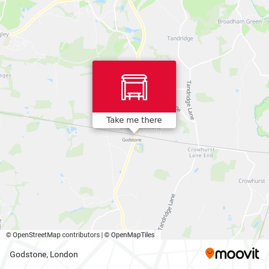 Godstone map