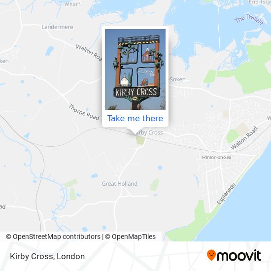 Kirby Cross map