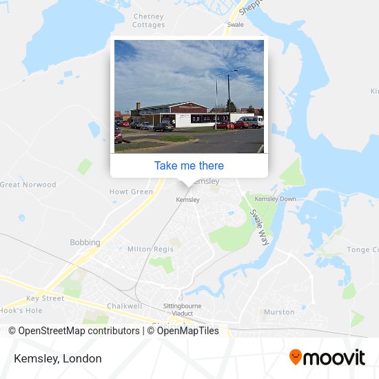 Kemsley map