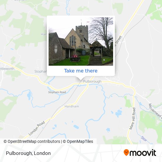 Pulborough map
