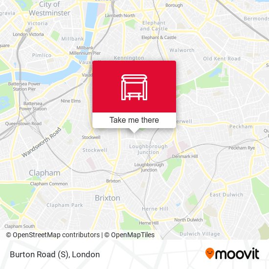 Burton Road (S) map