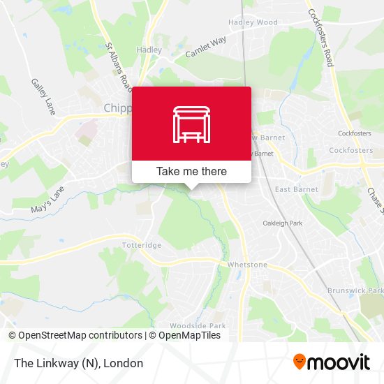 The Linkway (N) map