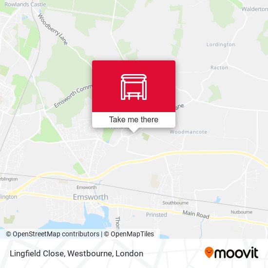Lingfield Close, Westbourne map