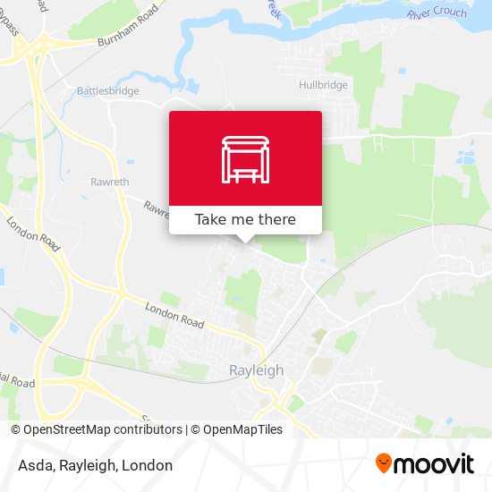 Asda, Rayleigh map